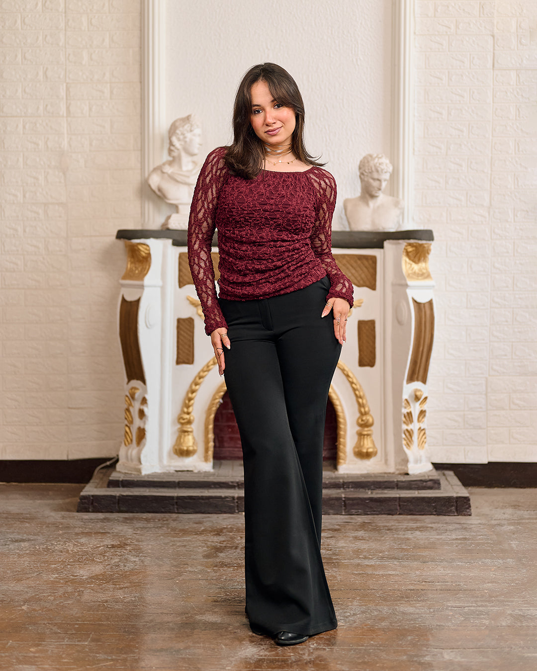 Sleek Bootcut Flare Pants (P115061)