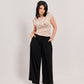 Soft Wide-Leg Pull-On Lounge Trousers (M261306)