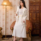 Lace Trim Tailored Blazer – Soft Power Statement (D7203)