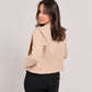 Structured Cropped Power Blazer (P115046)