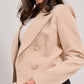 Structured Cropped Power Blazer (P115046)