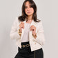 Structured Cropped Power Blazer (P115046)