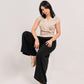 Soft Wide-Leg Pull-On Lounge Trousers (M261306)