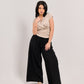 Soft Wide-Leg Pull-On Lounge Trousers (M261306)
