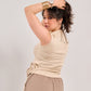 Draped Wrap Top – Modern Minimal Essential M26-1083