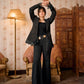 Lace Trim Tailored Blazer – Soft Power Statement (D7203)