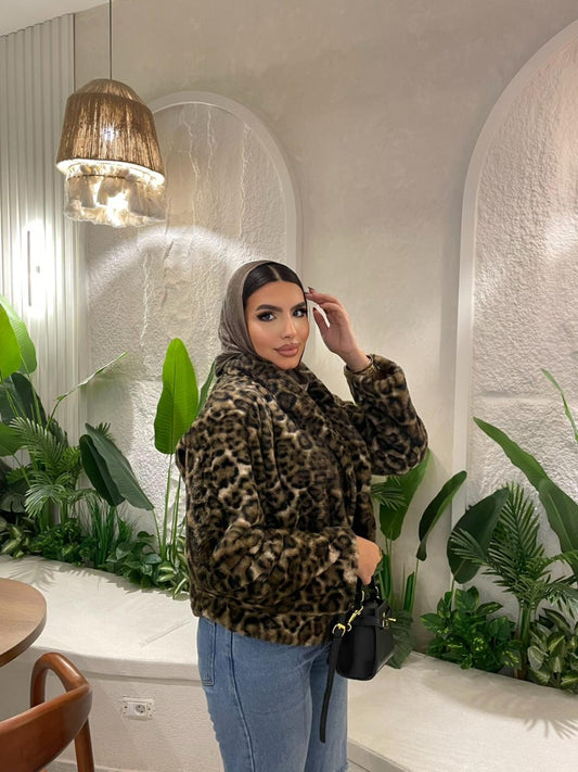 Leopard Fur Jacket