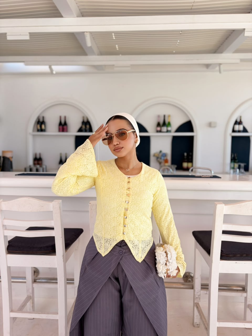 The Lace Point Blouse