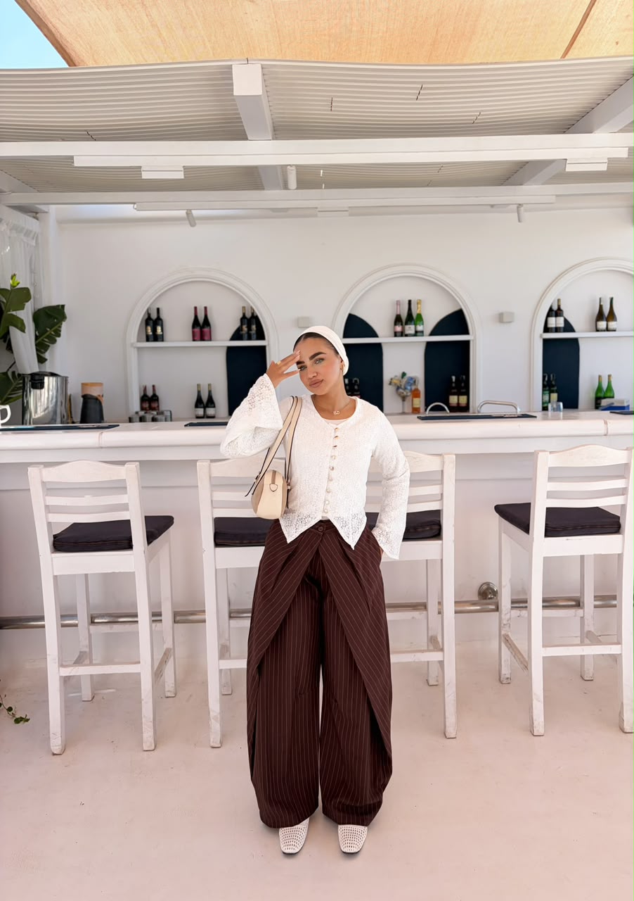 The Lace Point Blouse