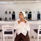 The Lace Point Blouse